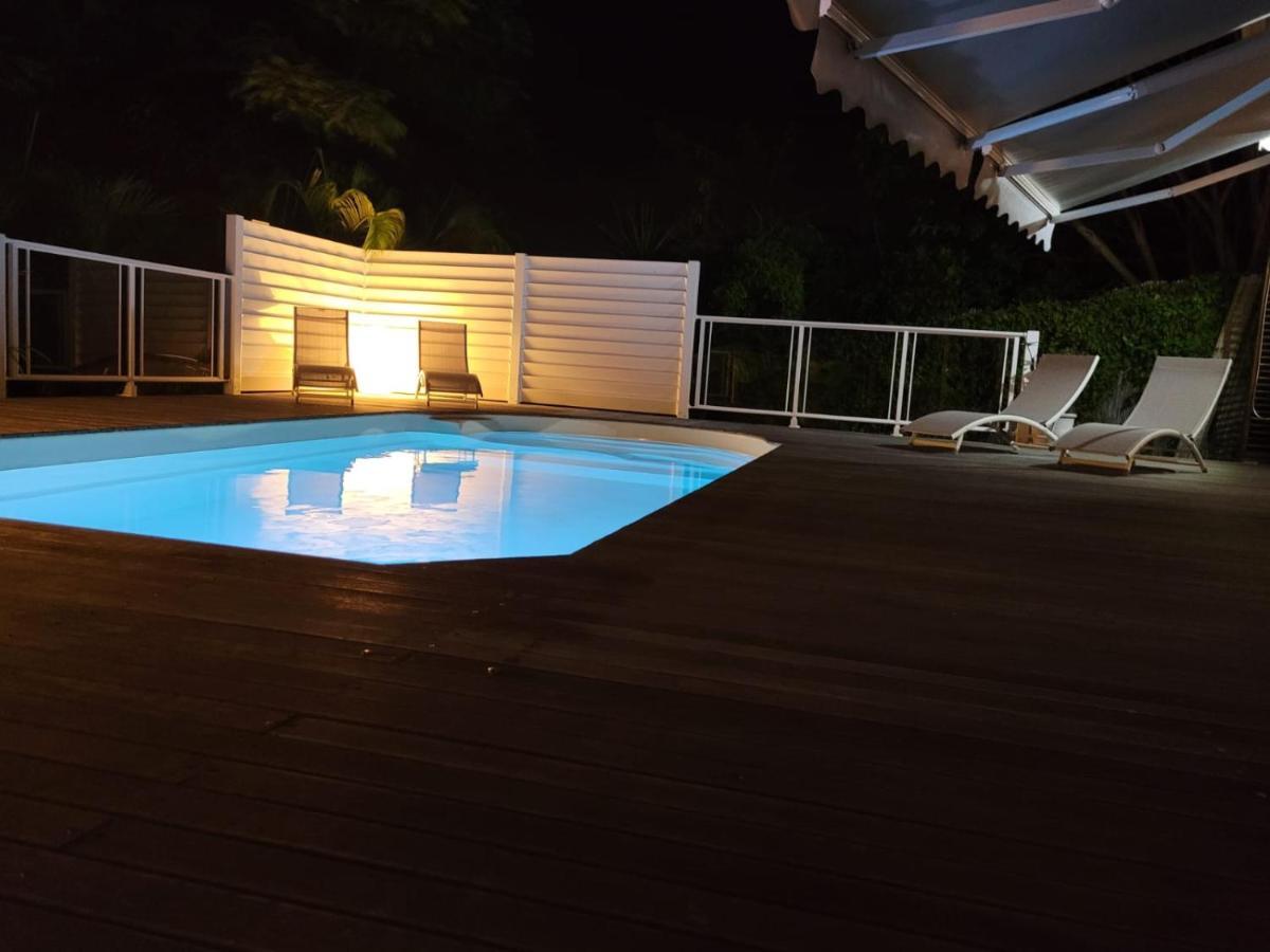 Villa Ste Marthe Avec Piscine, Grande Terrasse, Jardin Intime Et Citerne D'Eau Сен-Франсуа Екстер'єр фото