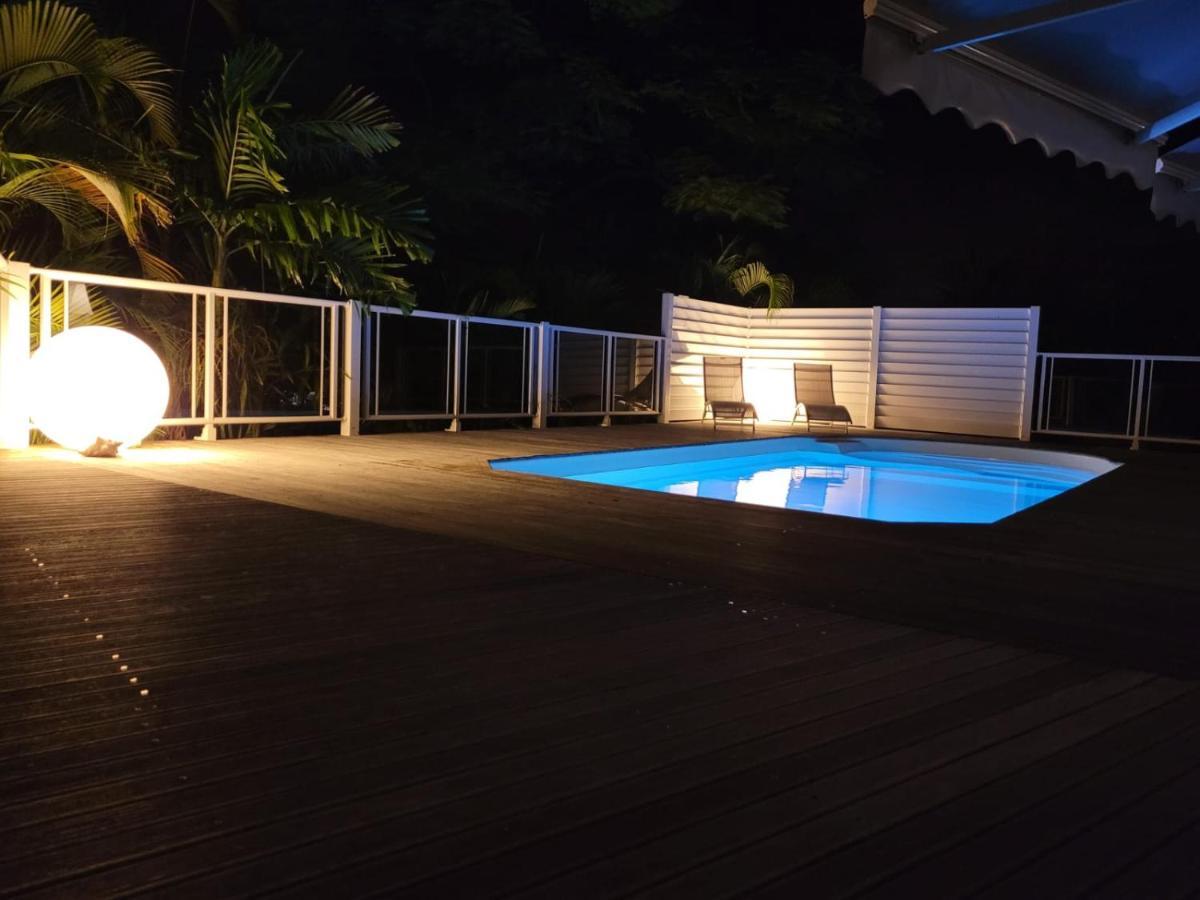 Villa Ste Marthe Avec Piscine, Grande Terrasse, Jardin Intime Et Citerne D'Eau Сен-Франсуа Екстер'єр фото